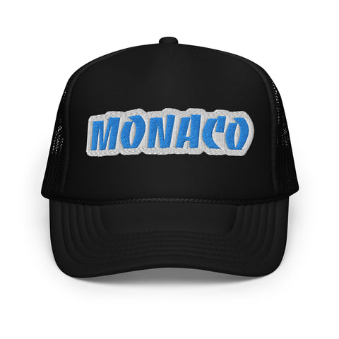 Foam trucker hat .MONACO.