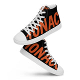 Men’s high top canvas shoes .MONACO.