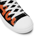 Men’s high top canvas shoes .MONACO.