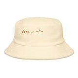 Terry cloth bucket hat