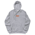 sueded fleece hoodie .MONACO.