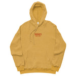 sueded fleece hoodie .MONACO.