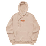 sueded fleece hoodie .MONACO.